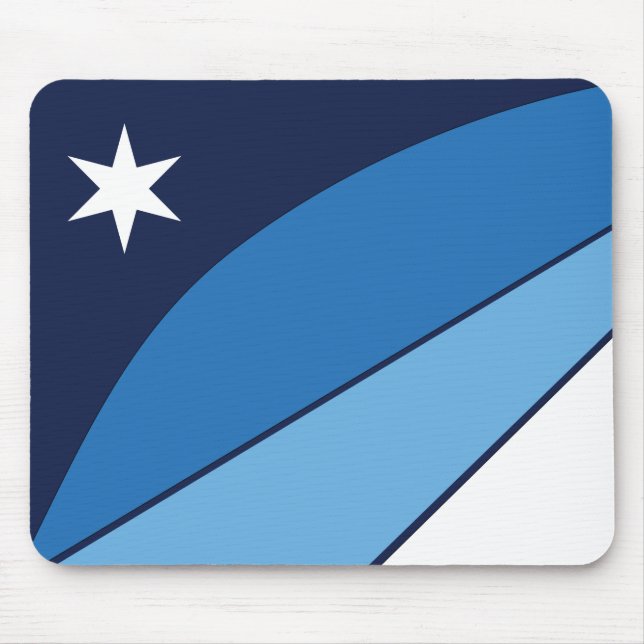 Flag of Columbia, South Carolina Mouse Pad (Front)