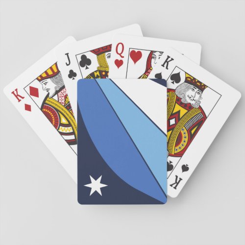 Flag of Columbia South Carolina Poker Cards