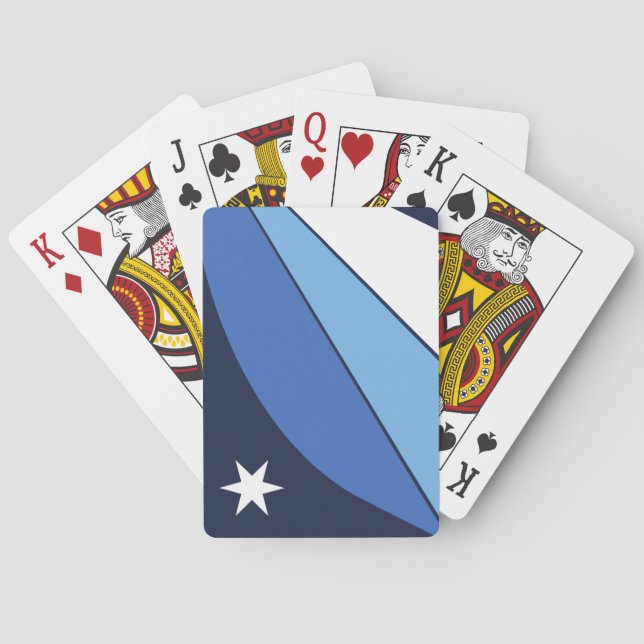 Flag of Columbia (South Carolina) Poker Cards (Back)