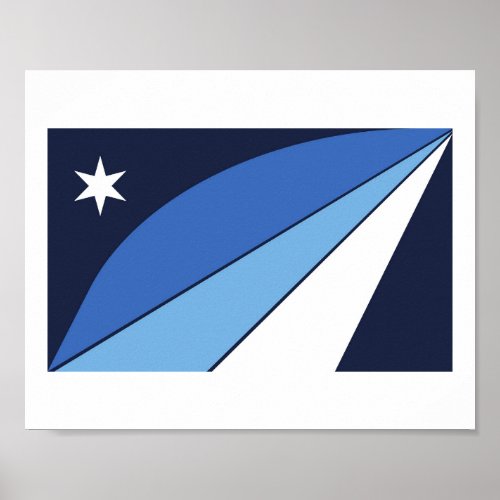 Flag of Columbia South Carolina Poster