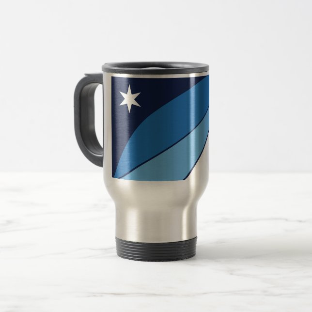 Flag of Columbia, South Carolina Travel Mug (Front Left)