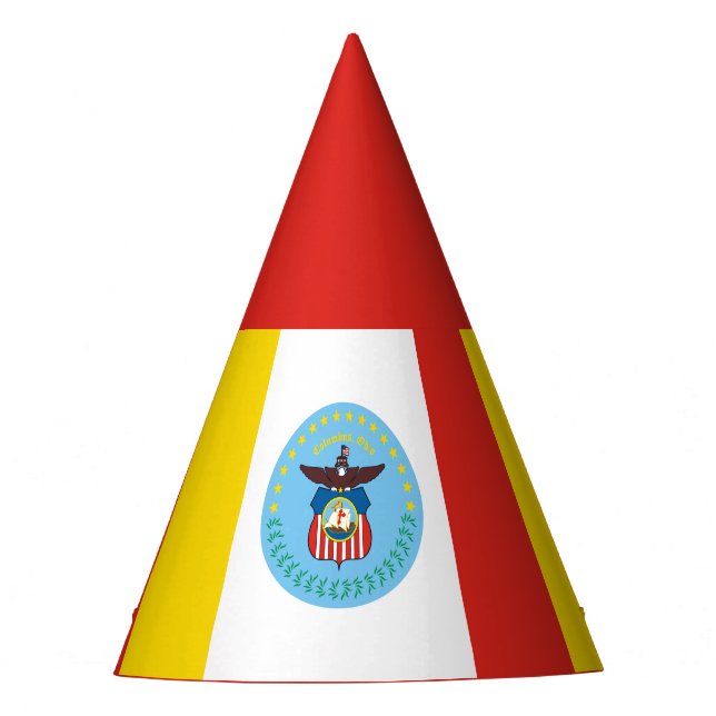 Flag of Columbus, Ohio Party Hat (Front)
