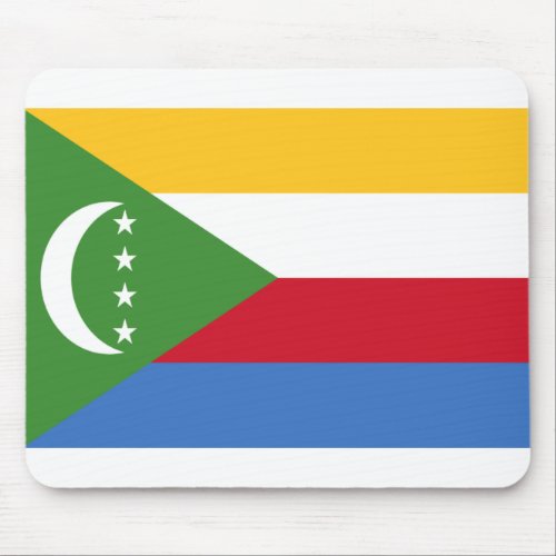 Flag of Comoros Mouse Pad
