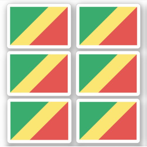 Flag of Congo _ a collection Sticker