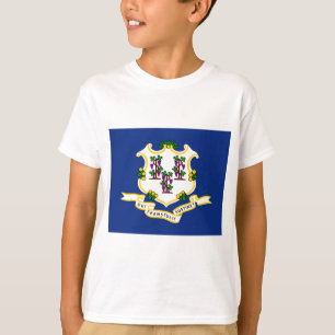 Flag of Connecticut (US State) T-Shirt