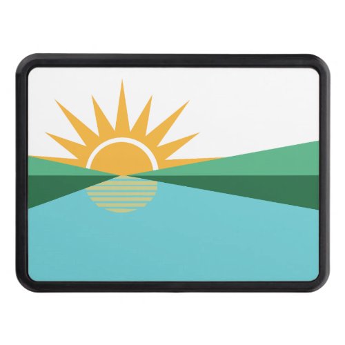 Flag of Coral Springs Florida Hitch Cover