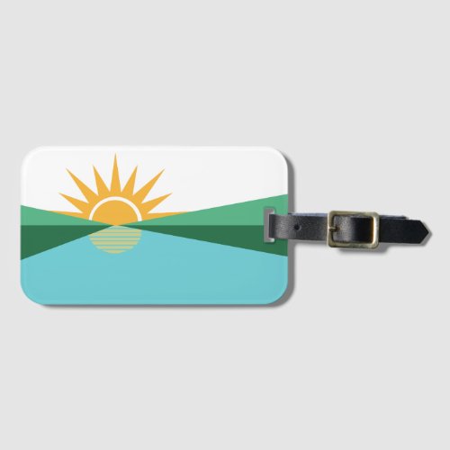 Flag of Coral Springs Florida Luggage Tag