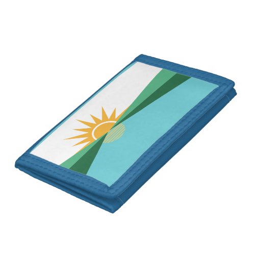 Flag of Coral Springs Florida Trifold Wallet