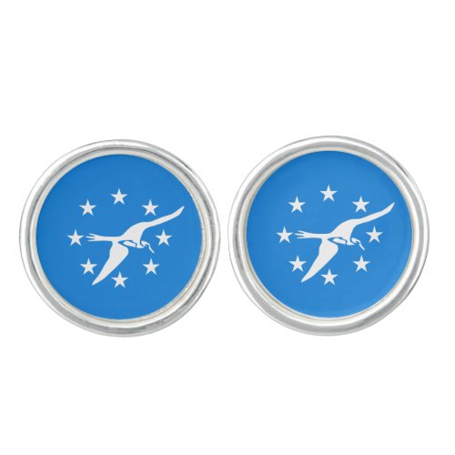 Flag of Corpus Christi Texas Cufflinks