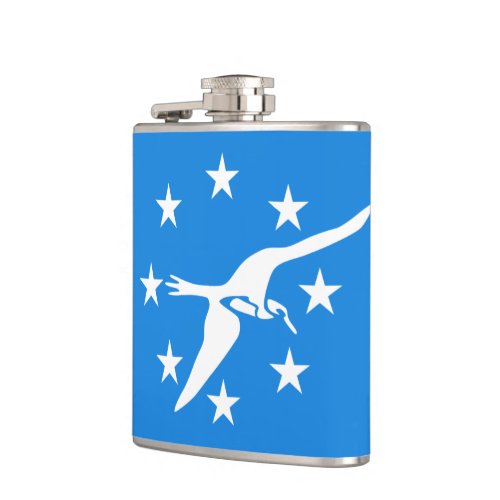 Flag of Corpus Christi Texas Flask