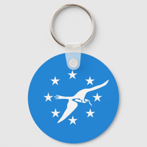 Flag of Corpus Christi Texas Keychain