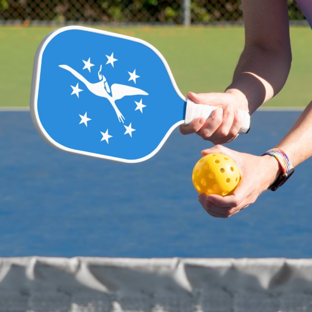 Flag of Corpus Christi, Texas Pickleball Paddle (Insitu)
