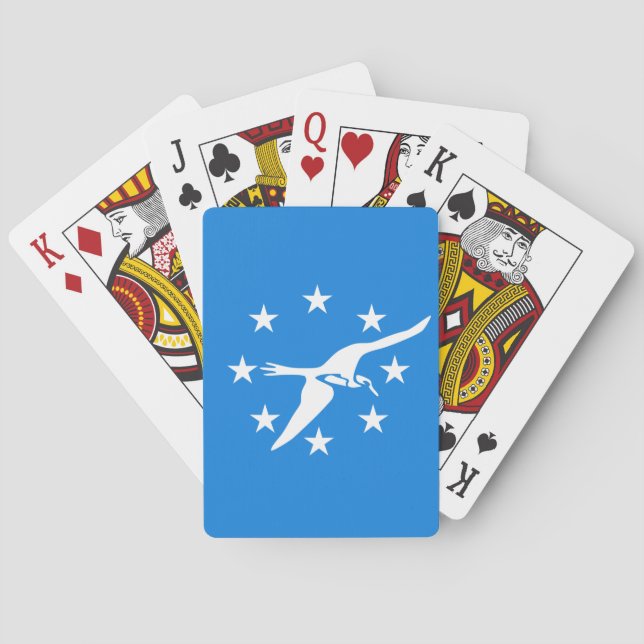 Flag of Corpus Christi, Texas Poker Cards (Back)