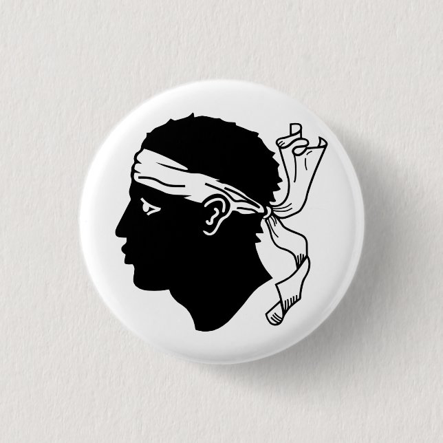 Flag of Corsica Button (Front)
