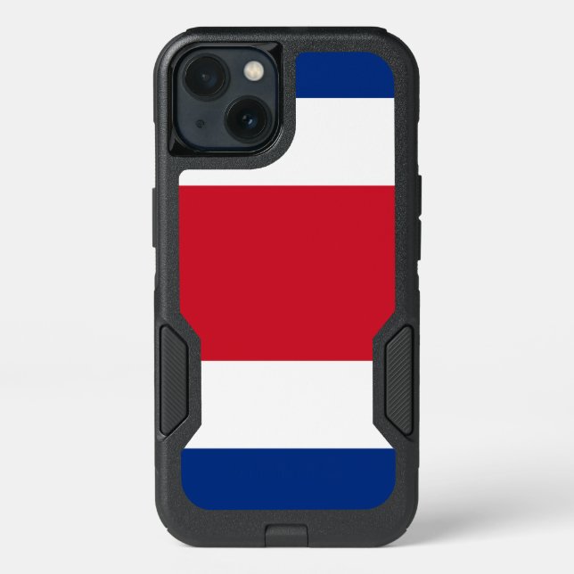 Flag of Costa Rica Otterbox iPhone Case (Back)