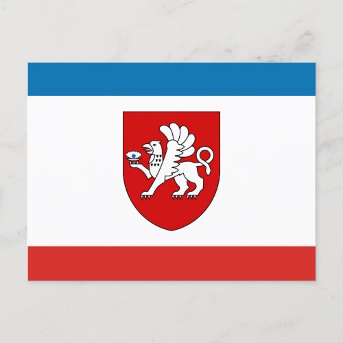 Flag of Crimea Postcard