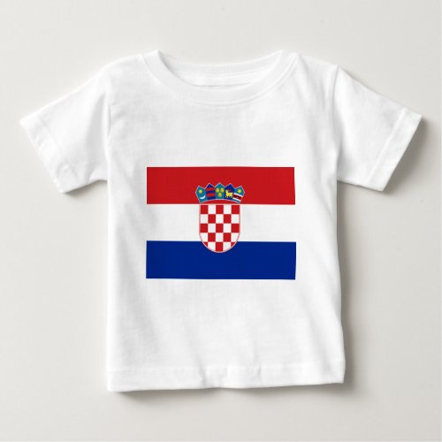 Flag of Croatia Baby T_Shirt