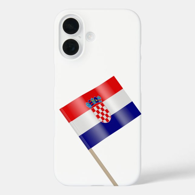 Flag of Croatia Case-Mate iPhone Case (Back)