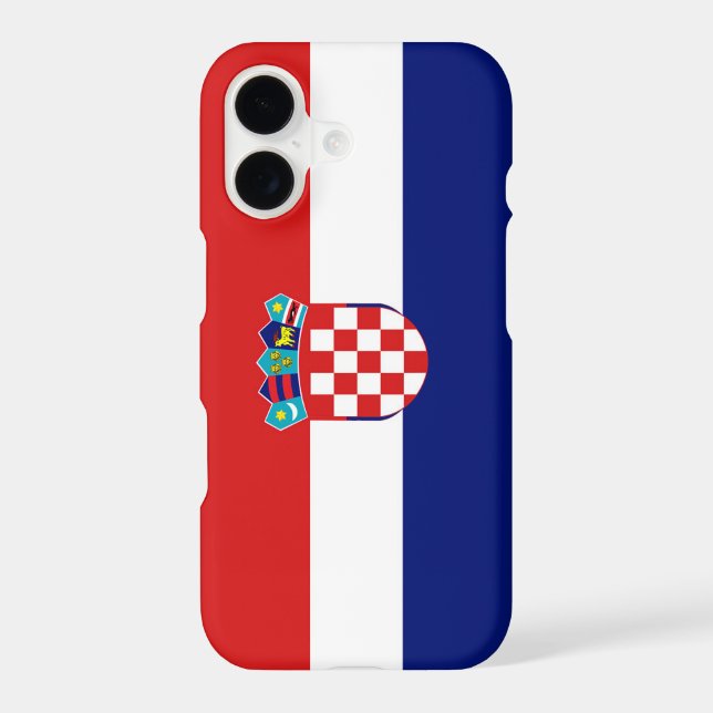 Flag of Croatia Iphone Case (Back)