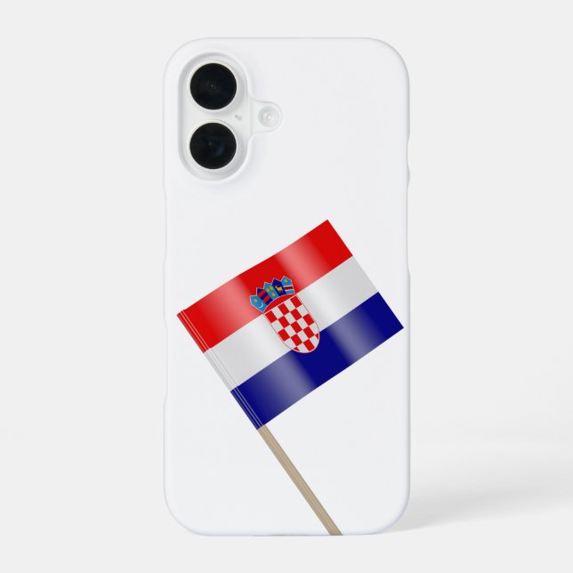 Flag of Croatia Iphone Case (Back)