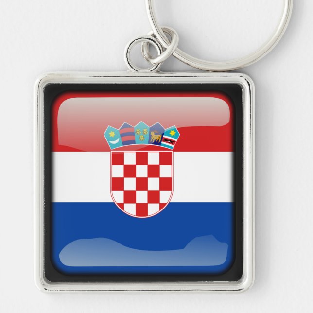 Flag of Croatia Keychain (Front)