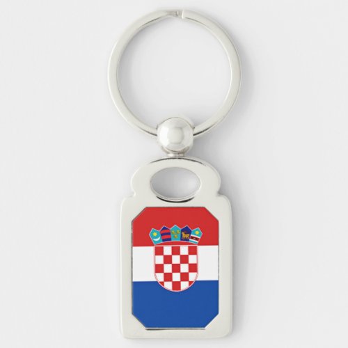 Flag of Croatia Keychain