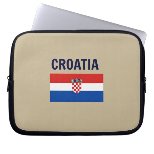 Flag of Croatia Laptop Sleeve