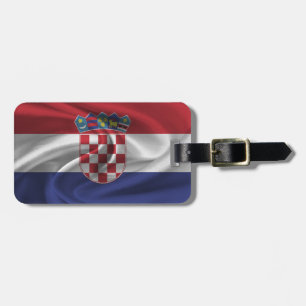 Flag Of Croatia Luggage Tag