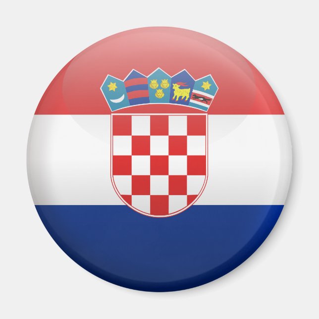 Flag of Croatia Magnet (Front)