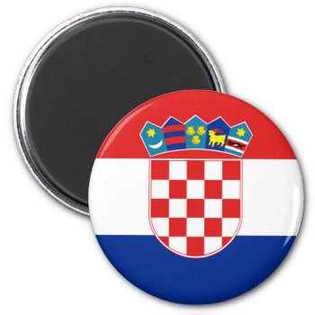 Flag Of Croatia Magnet by StillImages at Zazzle