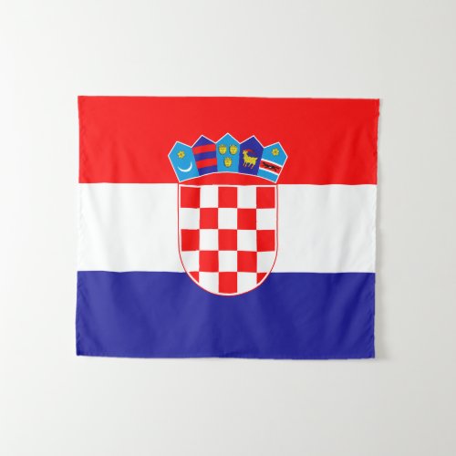 Flag of Croatia Tapestry