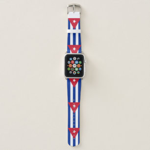 Flag of Cuba Apple Watch Band