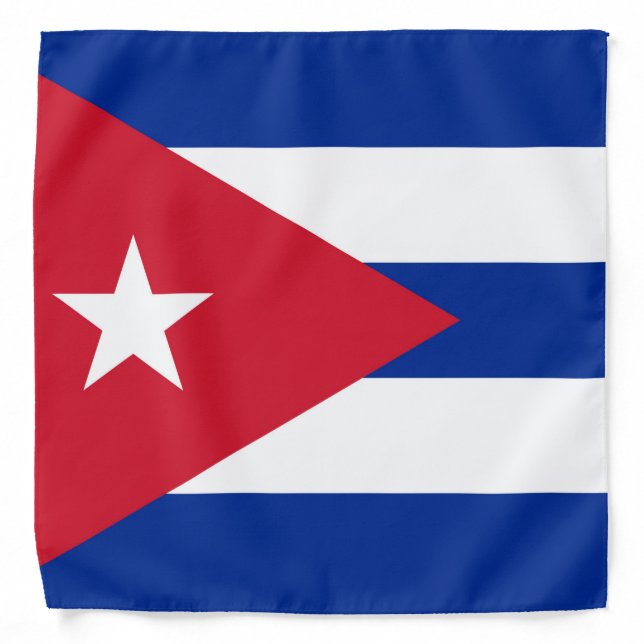 Flag of Cuba Bandana (Front)