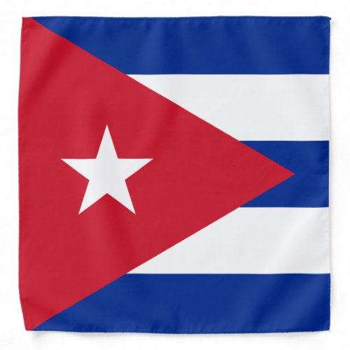 Flag of Cuba Bandana