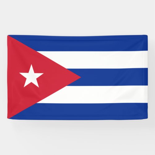 Flag of Cuba Banner