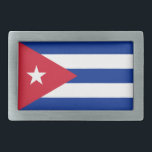Flag of Cuba Belt Buckle<br><div class="desc">Flag of Cuba Belt Buckle</div>