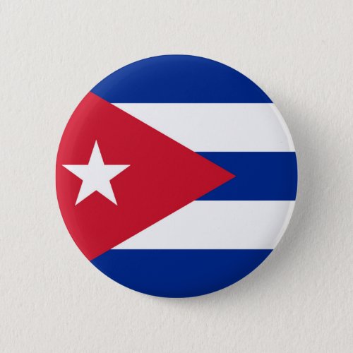 Flag of Cuba Button