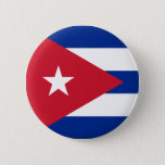 Flag Of Cuba Button at Zazzle