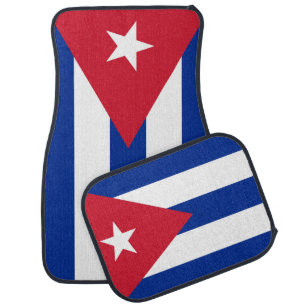 Flag of Cuba Car Floor Mat