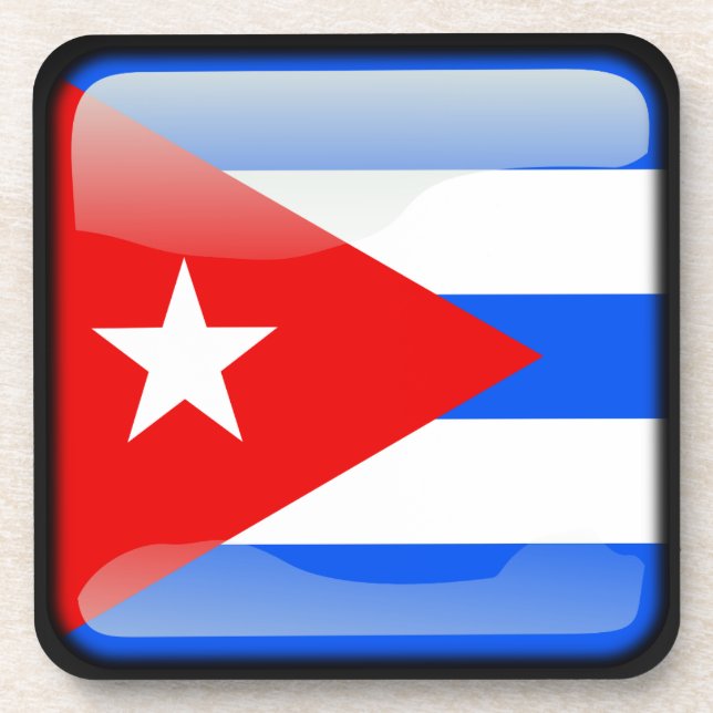 Flag of Cuba Coaster (Front)
