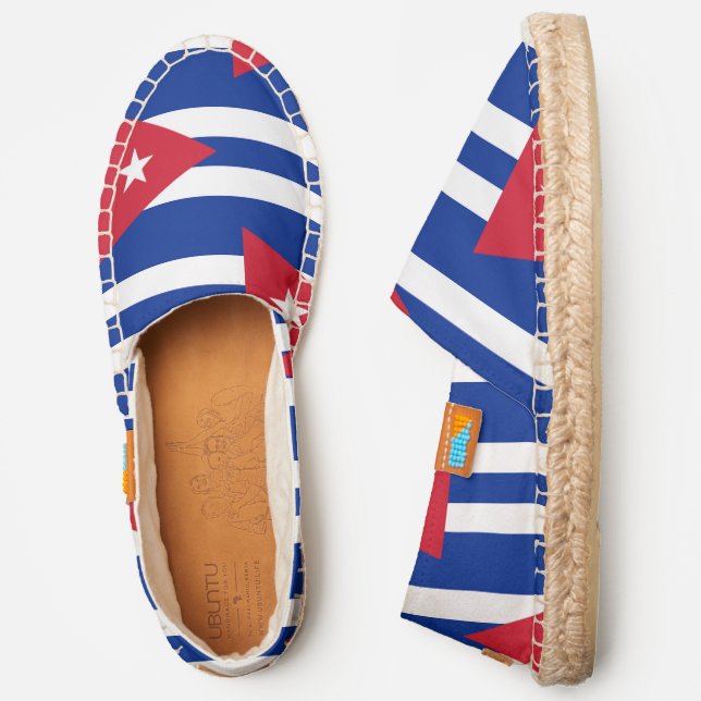Flag of Cuba Espadrilles (Side)