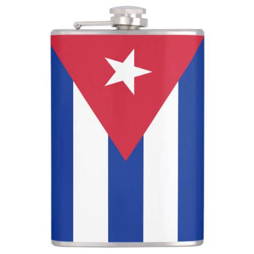 Flag of Cuba Flask