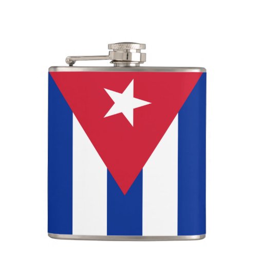 Flag of Cuba Flask