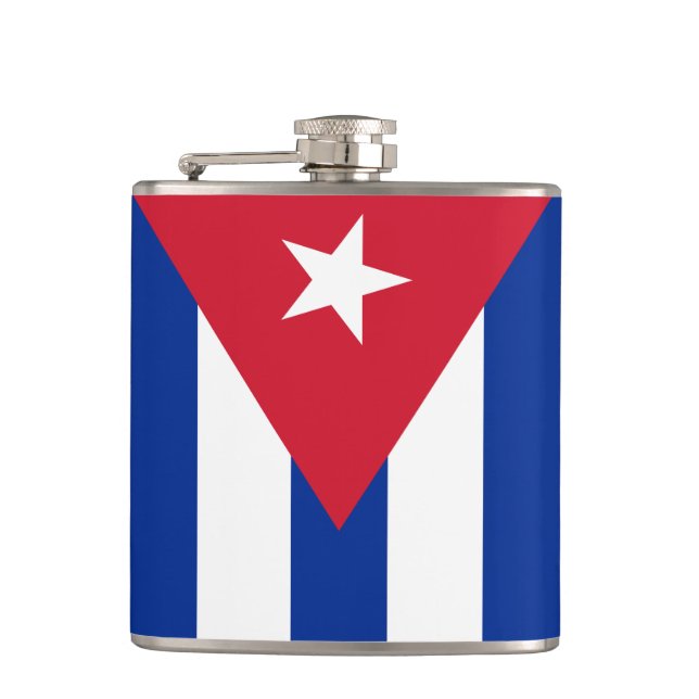 Flag of Cuba Flask (Front)