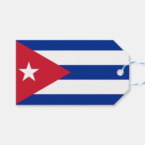 Flag of Cuba Gift Tags