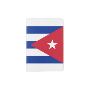 Flag of Cuba Passport Holder