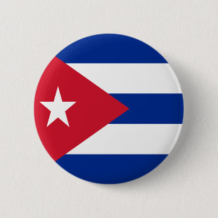 Flag of Cuba Pinback Button