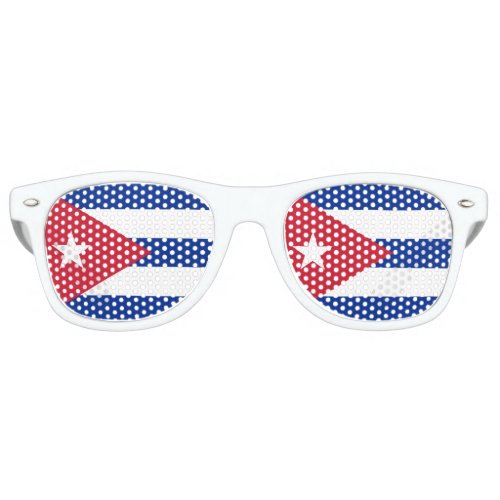Flag of Cuba Retro Sunglasses