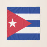 Flag of Cuba Scarf<br><div class="desc">Flag of Cuba patriotic items.</div>