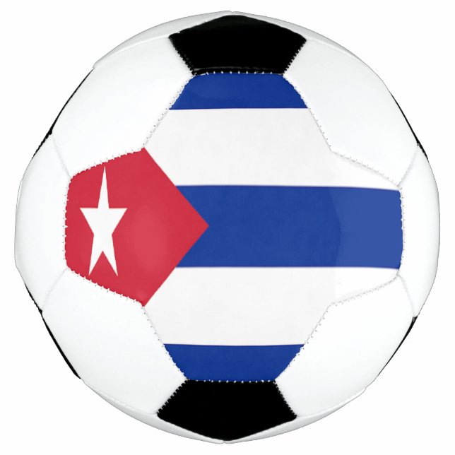 Flag of Cuba Soccer Ball (Front)